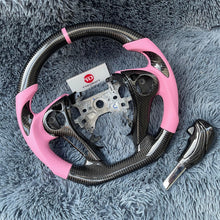Load image into Gallery viewer, TTD Craft 9th gen Accord 2013-2017 Sport EX LX EX-L V6 Carbon Fiber Steering Wheel