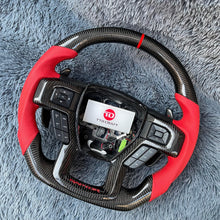 Charger l'image dans la galerie, TTD Craft Ford 2018-2020 Expedition Carbon Fiber Steering Wheel