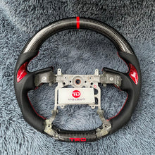 Charger l'image dans la galerie, TTD Craft Toyota 2014-2021 Tundra 2016-2022 Tacoma 4runner Carbon Fiber Steering Wheel