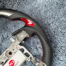 Charger l'image dans la galerie, TTD Craft Toyota 2014-2021 Tundra 2016-2022 Tacoma 4runner Carbon Fiber Steering Wheel