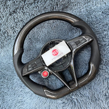 Cargar imagen en el visor de la galería, Volante de fibra de carbono TTD Craft Alfa Romeo Giulia Stelvio 2017-2021