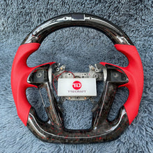 Cargar imagen en el visor de la galería, Volante de fibra de carbono TTD Craft para Honda Accord 2008-2012 / Pilot 2009-2015 / Odyssey 2011-2017