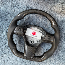 Charger l'image dans la galerie, TTD Craft Tesla Model 3 Y Carbon Fiber Steering Wheel