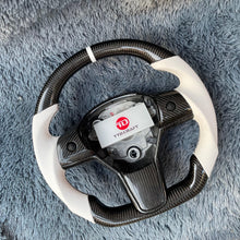 Load image into Gallery viewer, TTD Craft Tesla Model 3 Y Carbon Fiber Steering Wheel