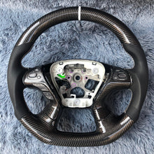 Charger l'image dans la galerie, TTD Craft Infiniti 2013-2020 QX60 / 2013-2022 Q70 Q70L / 2011-2019 M25 M35 M37 M56 Carbon Fiber Steering Wheel