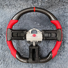 Cargar imagen en el visor de la galería, Volante de fibra de carbono TTD Craft Ford Mustang GT Shelby GT500 2010-2014