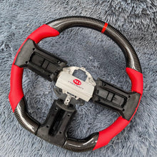 Cargar imagen en el visor de la galería, Volante de fibra de carbono TTD Craft Ford Mustang GT Shelby GT500 2010-2014