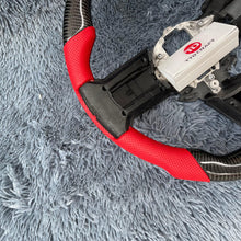 Cargar imagen en el visor de la galería, Volante de fibra de carbono TTD Craft Ford Mustang GT Shelby GT500 2010-2014