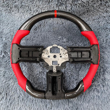 Cargar imagen en el visor de la galería, Volante de fibra de carbono TTD Craft Ford Mustang GT Shelby GT500 2010-2014