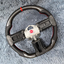 Carregar imagem no visualizador da galeria, Volante de fibra de carbono TTD Craft 2010-2014 Mustang GT Shelby GT500