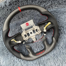 Carregar imagem no visualizador da galeria, TTD Craft 2019-2023 Dodge Ram 1500 2500 3500 Volante de fibra de carbono