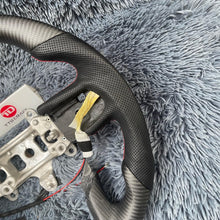Carregar imagem no visualizador da galeria, TTD Craft 2019-2023 Dodge Ram 1500 2500 3500 Volante de fibra de carbono