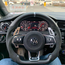 Carregar imagem no visualizador da galeria, Volante de fibra de carbono TTD Craft Mk7 GTI /R Jetta 2019-2020