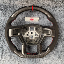 Carregar imagem no visualizador da galeria, Volante de fibra de carbono TTD Craft Ford 2018-2020 F150 Raptor / 2017-2022 F250/ 2017-2022 F350