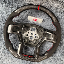 Carregar imagem no visualizador da galeria, Volante de fibra de carbono TTD Craft Ford 2018-2020 F150 Raptor / 2017-2022 F250/ 2017-2022 F350