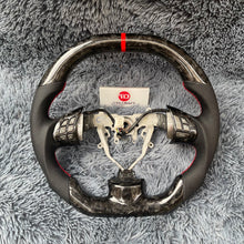 Загрузить изображение в средство просмотра галереи, TTD Craft Subaru 2009-2013 Forester / 2008-2009 Legacy / 2008-2014 Subaru WRX STI Impreza Carbon Fiber Steering wheel