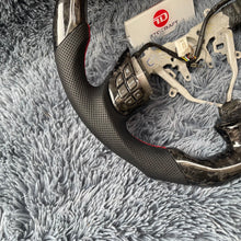 Carregar imagem no visualizador da galeria, TTD Craft 2009-2013 Subaru Forester 2008-2009 Subaru Legacy BP5 BP9 2008-2014 Subaru Impreza WRX STI Volante de fibra de carbono