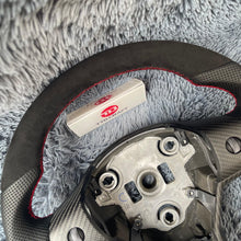 Lade das Bild in den Galerie-Viewer, TTD Craft Tesla Model 3 Y Carbon Fiber Steering Wheel