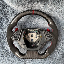 Lade das Bild in den Galerie-Viewer, TTD Craft Corvette 2014-2019 C7 Carbon Fiber Steering Wheel