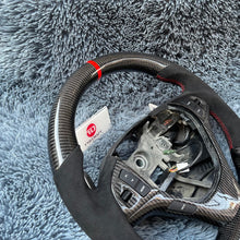 Cargar imagen en el visor de la galería, Volante de fibra de carbono TTD Craft para Hyundai Genesis Coupe (2009-2016)