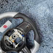 Cargar imagen en el visor de la galería, Volante de fibra de carbono TTD Craft Mitsubishi Evolution 2008-2015 EVO X