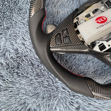 Cargar imagen en el visor de la galería, TTD Craft BMW SERIE 5 E60 E61 / SERIE 6 E63 E64 Volante de Fibra de Carbono con Levas de Cambio