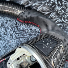 Lade das Bild in den Galerie-Viewer, TTD Craft Ford 2013-2019 Taurus /Edge / Explorer / Flex Carbon Fiber Steering Wheel