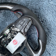 Charger l'image dans la galerie, TTD Craft Dodge 2016-2023 Charger Challenger / 2014-2023 Durango Carbon Fiber Steering Wheel