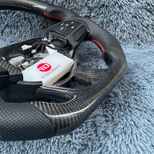 Carregar imagem no visualizador da galeria, Volante de fibra de carbono TTD Craft Dodge 2016-2023 Charger Challenger / 2014-2023 Durango