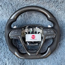 Carregar imagem no visualizador da galeria, Volante de fibra de carbono TTD Craft 2016-2021 Jeep Cherokee / Grand Cherokee
