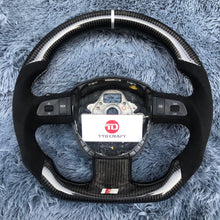 Lade das Bild in den Galerie-Viewer, TTD Craft Audi A3 A4 A5 A6 A8 Q7 S4 S5 RS4 RS5 Carbon Fiber Steering Wheel