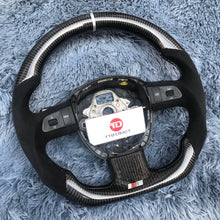 Carregar imagem no visualizador da galeria, Volante de fibra de carbono TTD Craft Audi B7 B8 S4 S5 A3 A4 A5 A6 A8 Q5 Q7 RS5