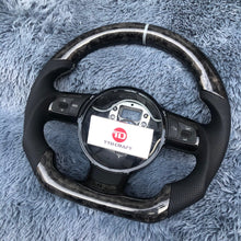 Charger l'image dans la galerie, TTD Craft Audi 2008-2012 TT MK2 R8 TTS TTRS Carbon Fiber Steering Wheel