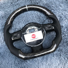 Charger l'image dans la galerie, TTD Craft Audi 2008-2012 TT MK2 R8 TTS TTRS Carbon Fiber Steering Wheel