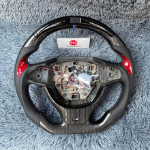 Charger l'image dans la galerie, TTD Craft BMW F10 F11 F07 F06 F12 F13 F01 F02 F03 F04 Carbon Fiber Steering Wheel Without Paddle