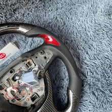 Charger l'image dans la galerie, TTD Craft BMW F10 F11 F07 F06 F12 F13 F01 F02 F03 F04 Carbon Fiber Steering Wheel Without Paddle