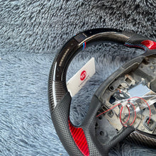 Charger l'image dans la galerie, TTD Craft BMW F10 F11 F07 F06 F12 F13 F01 F02 F03 F04 Carbon Fiber Steering Wheel Without Paddle