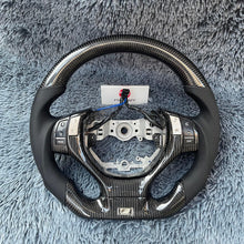 Cargar imagen en el visor de la galería, Volante de fibra de carbono TTD Craft para Lexus GS350, GS450, ES300, ES350, RX350 y RX450 (2013-2015)