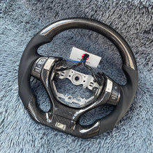 Cargar imagen en el visor de la galería, Volante de fibra de carbono TTD Craft para Lexus GS350, GS450, ES300, ES350, RX350 y RX450 (2013-2015)