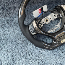 Cargar imagen en el visor de la galería, Volante de fibra de carbono TTD Craft para Lexus GS350, GS450, ES300, ES350, RX350 y RX450 (2013-2015)
