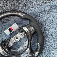 Cargar imagen en el visor de la galería, Volante de fibra de carbono TTD Craft para Lexus GS350, GS450, ES300, ES350, RX350 y RX450 (2013-2015)