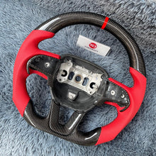 Lade das Bild in den Galerie-Viewer, TTD Craft  Dodge 2016-2023 Charger Challenger / 2014-2023 Durango Carbon Fiber Steering Wheel