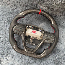 Cargar imagen en el visor de la galería, Volante de fibra de carbono TTD Craft para Jeep Cherokee/Grand Cherokee 2016-2021