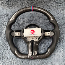 Carregar imagem no visualizador da galeria, TTD Craft BMW M5 M6 F10 F11 F06 F12 F13 F01 F02 F03 F04 F85 F86 Volante de fibra de carbono