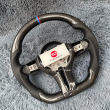 Carregar imagem no visualizador da galeria, TTD Craft BMW M5 M6 F10 F11 F06 F12 F13 F01 F02 F03 F04 F85 F86 Volante de fibra de carbono