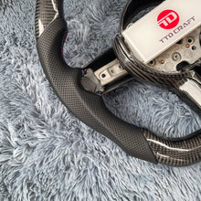 Load image into Gallery viewer, TTD Craft BMW M5 M6 F10 F06 F12 F01 F02 F03 F04 Carbon Fiber Steering Wheel