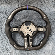 Load image into Gallery viewer, TTD Craft BMW M5 M6 F10 F06 F12 F01 F02 F03 F04 Carbon Fiber Steering Wheel