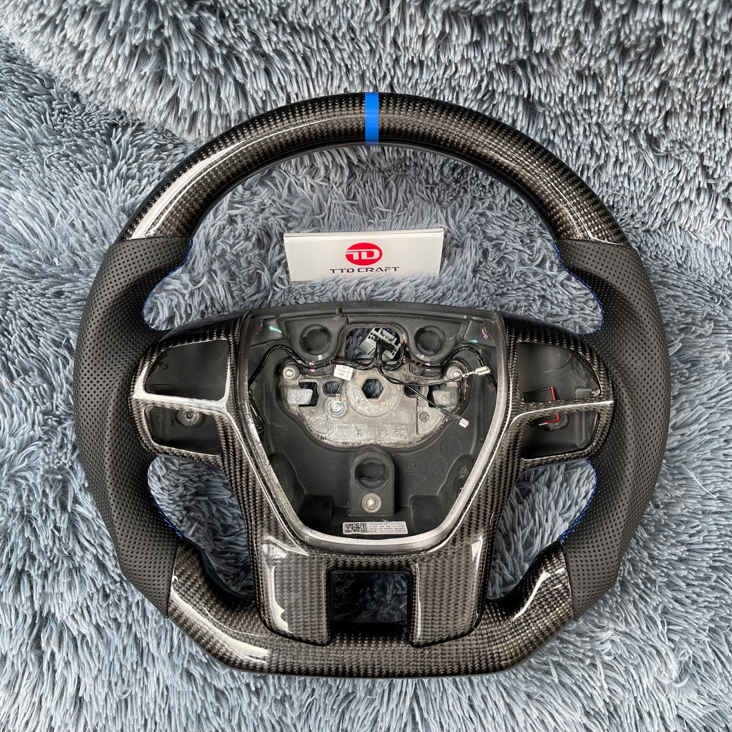 TTD Craft  Ford 2019-2024 Ranger / 2016-2024 Everest Carbon Fiber Steering Wheel