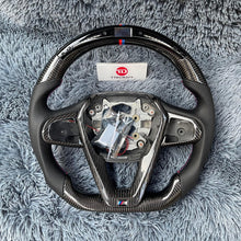 Загрузить изображение в средство просмотра галереи, TTD Craft BMW G20 G30 G31 G01 G02 G11 G12 F30 I4 Carbon Fiber Steering Wheel With Led