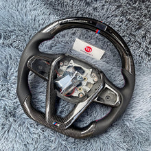 Carregar imagem no visualizador da galeria, Volante de fibra de carbono TTD Craft BMW G20 G30 G31 G01 G02 G11 G12 F30 I4